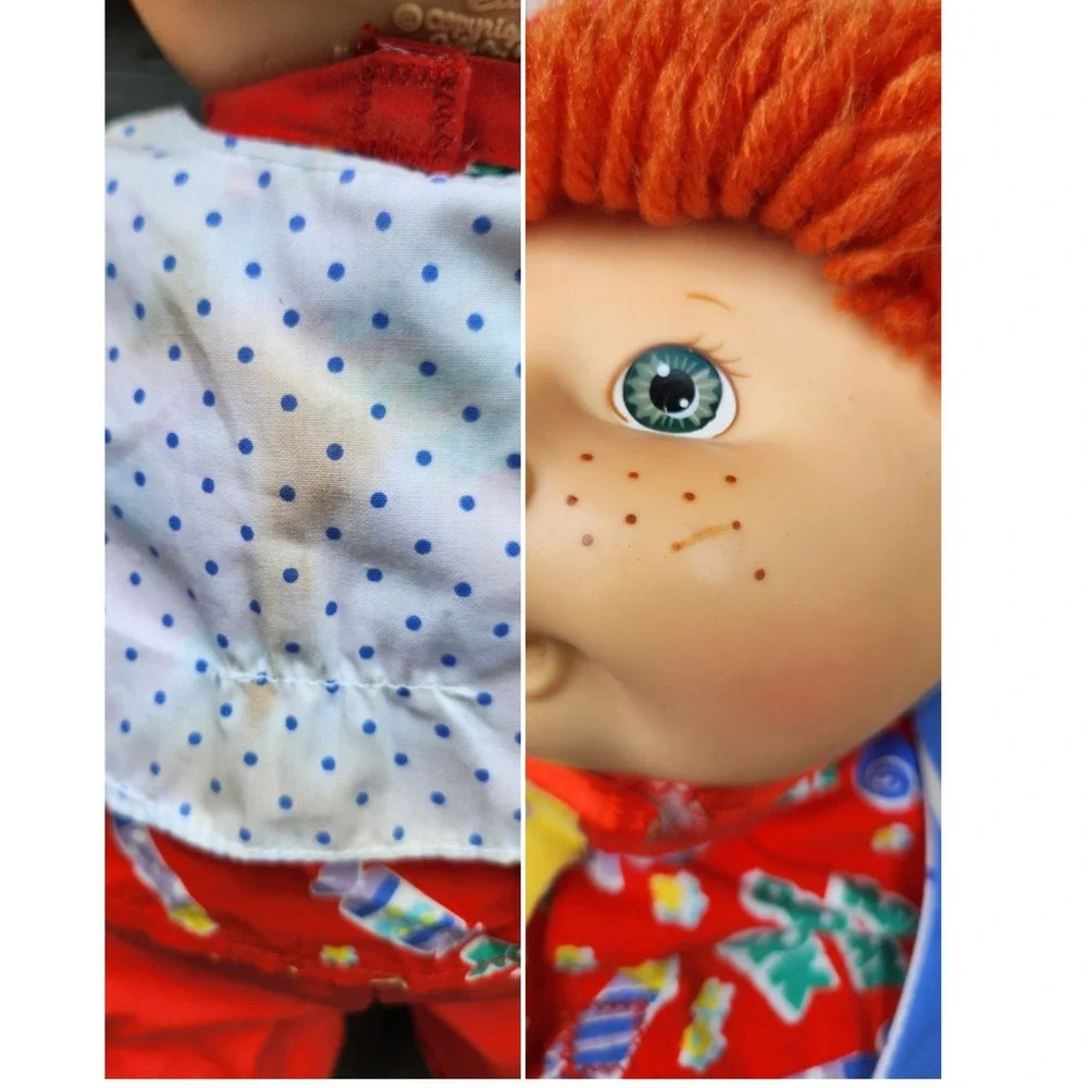 Cabbage Patch Kids First‎ Edition Doll Red Hair Birthday Party 1990 14in